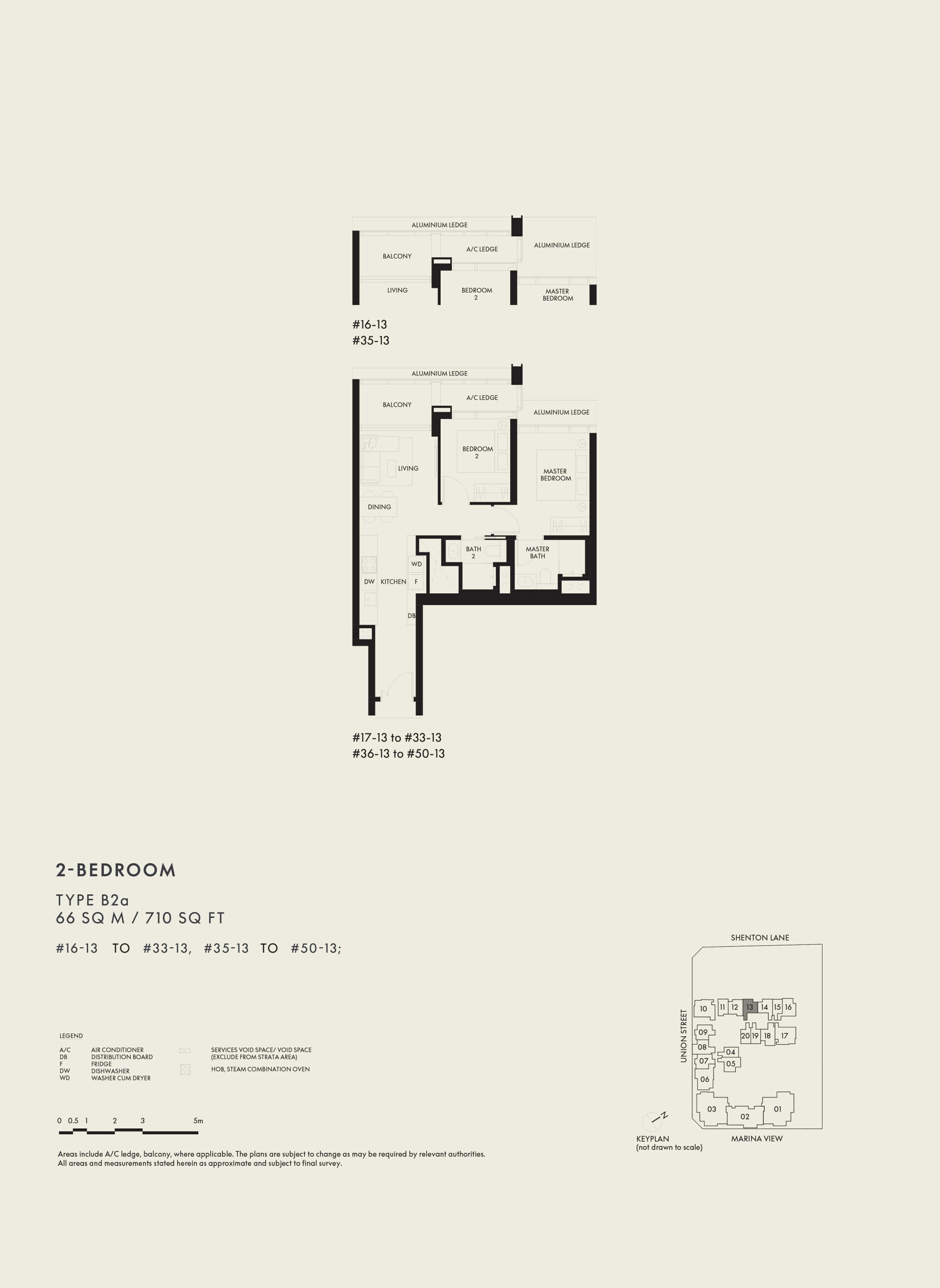 W Residences Marina View floorplan